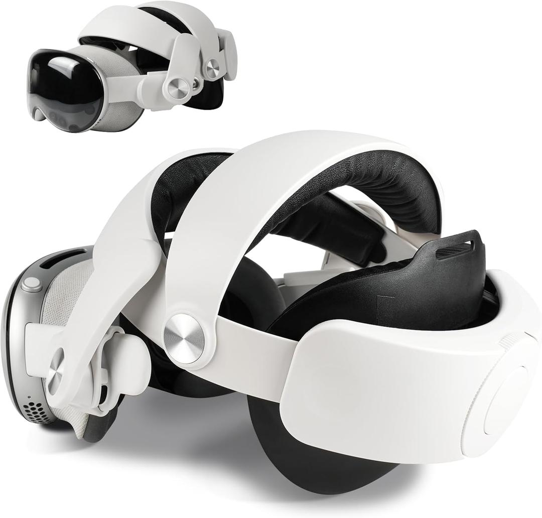 SARLAR VT3 Head Strap Accessories Compatible with Apple Vision Pro, Reduce Facial Stress, Enhanced Support and Comfort