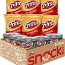 Frito Lay Fritos Original Chips and Bean Dip Cans Variety Pack, (Pack of 24), BBD: JUL/14/2026