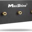 Maxshine 1/4" Universal Quick Connect Foam Cannon Holder (3 Cannons, Brand) – Wall-Mounted Organizer for Garage & Mobile Detailing
