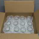 Zubebe 12 Pack 3 oz Mini Glass Jars with 24 Lids - Versatile Small Jars for Wedding Favors, Crafts, Spices, DIY Candles, and Travel Toiletries