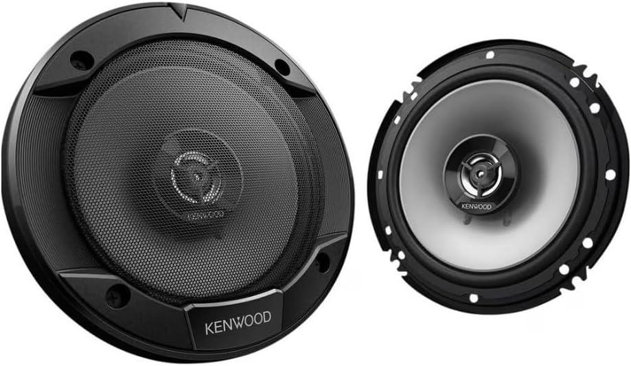Kenwood KFC-1666S 300 Watts 6.5" 2-Way Car Coaxial Speakers with Sound Field Enhancer - Pair