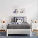 Avenco Full Size Mattress, 6 Inch Full Mattress in a Box for Kids, Medium Firm Hybrid Mattresses with Bonnell Spring and Gel Memory Foam for Cool Night Sleep & Pressure Relief, CertiPUR-US Certified