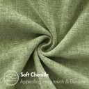 MIULEE Pack of 2 Couch Throw Pillow Covers 18x18 Inch Spring Soft Sage Green Chenille Pillow Covers for Sofa Living Room Solid Dyed Pillow Cases