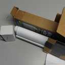 Blackout Roller Shades for Windows, Cordless Blinds with Linen Fabric-Matched, Custom Roller Blinds for Home Office Door, White, Custom Size