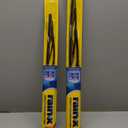 Rain-X 810160 Latitude 2-In-1 Water Repellent Wiper Blades, 24" and 19" Windshield Wipers (Pack Of 2), Automotive Replacement Windshield Wiper Blades With Patented Rain-X Water Repellency Formula