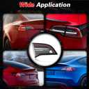 1077401-00-G 3 Pin Inner Trunk Tail Lights Compatible With Tesla Model 3 2017-2021 1077401-00-F 1077401-00-E 1502088-00-B Rear Lamp Driver Left Side