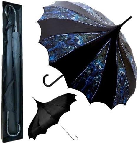 Custom Printed Vampire Gothic Pagoda Umbrella - Artisan Collection