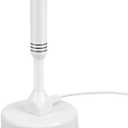 HDTV Antenna - August DTA240 - Portable Indoor/Outdoor Digital TV Antenna with Magnetic Base, 50-Mile Range, and 6.5ft Coaxial Cable for Smart and HDTVs