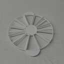 Round Cake Slice & Pie Slicer Marker, Cake Divider, Cheesecake Cutter, Double Sided Cake Portion Marker, 10 or 12 Slices-Works for Cakes Up To 16-Inches Diameter