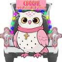 Halloween Religious Trunk Or Treat Car Decorations Kit, Owl Religious Themed Banner with Cross Balloons for Suv Church Archway Garage Door Halloween decorations