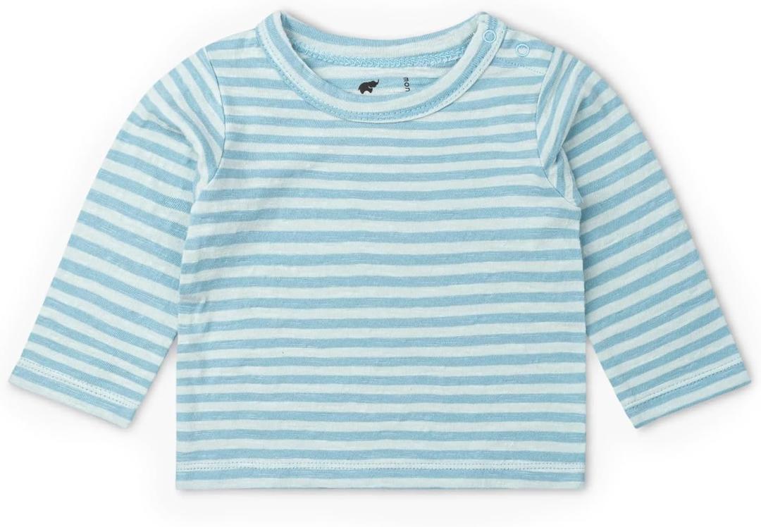 Monica + Andy Long Sleeve Tee, Organic Cotton Clothes for Girls & Boys, Printed T-Shirt Sizes for Kids, Toddler & Baby (12)