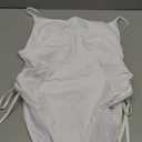 Women's One Piece Swimsuit Tummy Control Ruched Swimwear Cheeky High Cut Monokini Bathing Suit