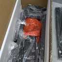 47.2'' Skinny Console Table with Charging Station and Storage, Narrow Sofa Table with Power Outlets and USB Ports, Behind Couch Table, for Living Room, Foyer, Entryway, Hallway, Rustic Brown