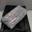 EHEYCIGA Dog Stairs for Bed 18" H, 4-Step Dog Steps for High Bed, Pet Steps for Small Dogs and Cats, Non-Slip Balanced Pet Ramp Indoor, Grey