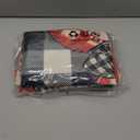 Valentine's Day Forever Love You Throw Pillow Covers 16x16 Set of 4 Buffalo Plaid Bow Truck Valentine Heart Wedding Cushion Case Decoration for Sofa Couch