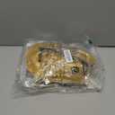 ANOGOL Hair Cap+ 28 Inch Princess Wig for Women Golden Long Wavy Wigs Peach Cosplay Wig Anime Synthetic Hair for Halloween Party Costume (1 Crown+ 1 Wand+ 2 Earrings+ 2 Gloves+ 1 Brooch)