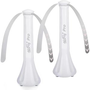 Fly Fans for Tables, Outdoor Fly Repellent Fna (White, 2 Pack)