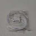 Rapink Patch Cables Cat6/ Cat6a 2ft (24 Pack) Slim, Cat6a Ethernet Patch Cable 10G Support, Snagless Cat 6 Patch Cable for Patch Panel to Switch, Flexiable Cat6 Ethernet Cable White