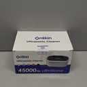 35W Ultrasonic Jewelry Cleaner, 45KHz Retainer Cleaner for Jewelry, 5 Timer & 3 Power Modes, Eyeglasses, Rings, Watch Strap, Dentures - 20oz, 304 Stainless Steel Tank, Quiet 38dB (White)