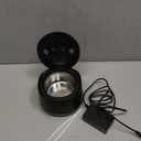 Dental Ultrasonic Retainer Cleaner Machine - Dental Cleaning Pod for Denture, Mouth Guard, Aligner, Night Guard, Braces, Toothbrush Heads, Jewelry, 45kHz Retainer Cleaner with Digital Timer & 200ML (Black)