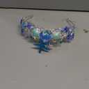 CIEHER Mermaid Crown for Women Girls Mermaid Princess Blue Starfish Tiara Seashell Crown Mermaid Party Mermaid Birthday Decorations, Mermaid Accessories Costumes for Women