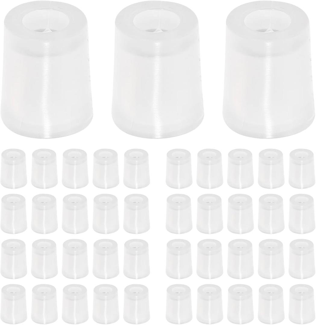 Baluue Perfume Syringe Adapter 50Pcs Packeter Conversion Head Liquid Dispenser Adapter for Precise Perfume Transfer Home Travel Use