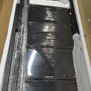 Huuger Computer Desk, 63 Inch Office Desk, Gaming Desk with Storage, Writing Desk Work Desk for Home Office, Study, Modern Simple Desk, Large Legroom, Metal Frame, Rustic Brown