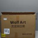 Framed Black White Gray Abstract Wall Art, 3 Piece Canvas Prints 16x24 In, Size: 16" W x 24" H x 3Pcs