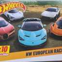 Hot Wheels 10-Pack of Toy Race Cars, Includes 1:64 Scale Corvette, Lamborghini, McLaren & Hot Wheels Originals