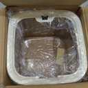 Clear Coffee Pod Holder with Lid, Coffee Pods Storage for Counter, Small Food Storage Organizer Bins, Clear Plastic Bins for Pantry, Kitchen, Cabinet Organization and Storage (Samll-Cube)