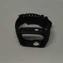 Fullmosa Watch Band Compatible Rugged Apple Watch Band Ultra 49mm with Bumper Case & Screen Protector for Men Women, Black