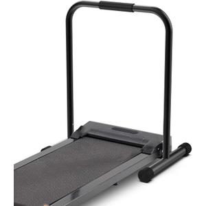 Handle Bar for Walking Pad Only, Compatible with Walking Pad 19.7'' Wide, Adjustable Handrail Height (Max 37.4''), Non-Slip Feet, Easy to Assemble, Stable Design, Black