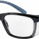 Tarantula Z87.1 Safety Glasses for Men and Women, Soft TPR Temples, Anti-Fog Clear Lenses, Blue Light Blocking, Removable Side Shields, Lightweight Protective Eyewear