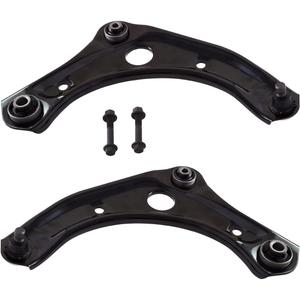 AUQDD 2Pc Suspension Front Lower Control Arm and Ball Joint Assembly Compatible With 2013-2019 Nisan Versa,14-19 Versa Note,15-19 Micra (Replace # K621576 K621577 54500-1HK0C 54501-1HK0C)