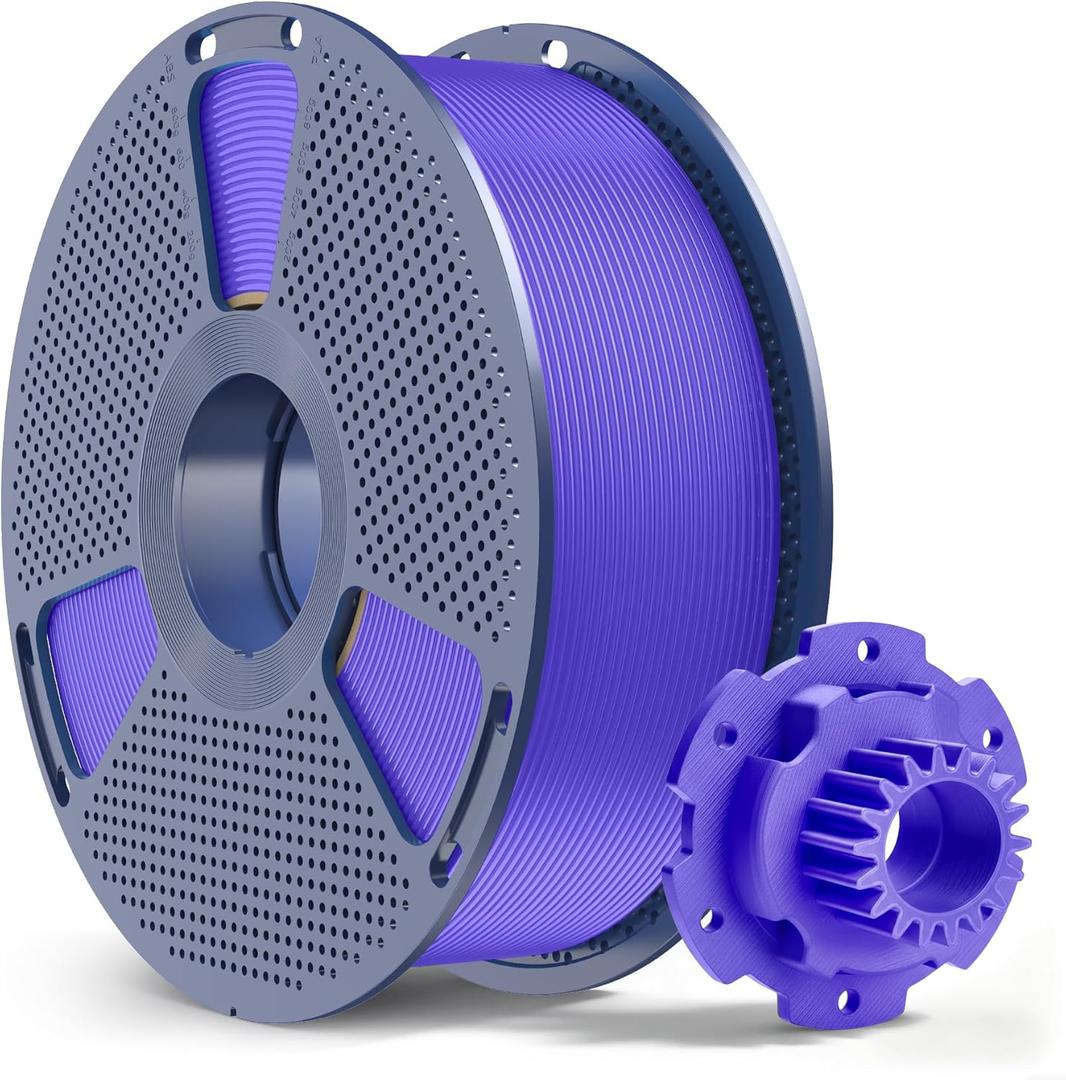 SUNLU PETG Filament, High Strength PETG 3D Printer Filament 1.75mm, Dimensional Accuracy +/- 0.02mm, 1KG (2.2lbs), Lavender Purple