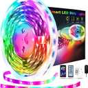 REEMEER 65.6ft Led Strip Lights, Led Light Strips Music Sync Color Changing Led Lights with App Control and Remote, Led Lights for Bedroom, Party, Home Decoration