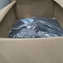 Black Thick Nappa Leather 3D Contoured Automotive Car Seat Covers Full Set