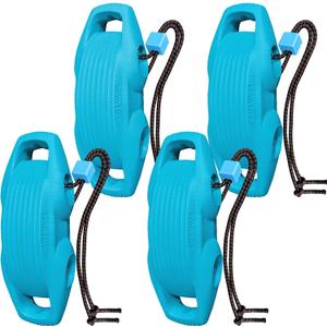 AWEMUFA Boat Fenders Easy to Install Bumper for Docking Ideal Fender for Pontoon, Bass, Jet Ski and Fishing Boats 2Pcs
