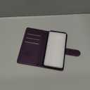 Wallet Case for iPhone 17 with Credit Card Holder,PU Leather Folio Flip Kickstand Protective Shockproof Cover for Apple 17 Phone Case (Purple, for iPhone 17-6.3'')