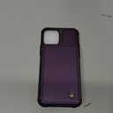 Vinich for iPhone 15 Pro Max Wallet Case with Card Holder, RFID Blocking Credit Slots Kickstand Shockproof Phone Cover for Women Men, Purple (for iPhone 15 Pro Max - 6.7")