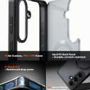 TORRAS Ostand Q3 Spin for Samsung Galaxy S26 Plus Case, 360 Magnetic Stand, Fit for MagSafe, 4X Military-Grade Shockproof, Built-in Kickstand, Slim Phone Case for Samsung Galaxy S26+ Plus Case, Black