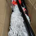 VEVOR Badminton Net, Height Adjustable Volleyball Net, Wide Foldable Pickleball Net, Portable Easy Setup Tennis Net Set with Poles, Stand and Carry Bag, for Kids Backyard Game Indoor Outdoor Use