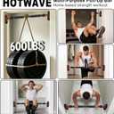 HOTWAVE Doorway Pull Up Bar,Portable Home Gym Upper Body Strength Training