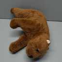 Stuffed Animal Brown Bear 15.5 Inch Soft Realistic Walking Plush Bear, Cuddly Plush Bear for Kids and Adults, Durable Washable Wildlife Decor Gift for Christmas, Valentines Day, Childrens Day
