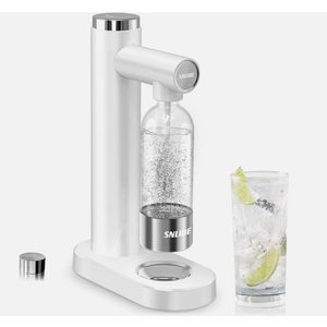 Soda Maker, Soda Water Machine with 1L BPA Free Pet Bottle, Easy to Use, Cute St