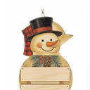 Christmas Hanging Snowman Sign with Led Nose Decorative Snowman Metal Sign Ornaments Winter Holiday Wall Hanging Snowmen Christmas Decorations