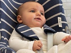 JYOKO Kids Cover Liner Universal Car Seat Compatible with Britax, Chicco, Mico (Without Head Support) 