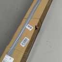 CroBlissful 2 Pcs 3" x 3" x 48" Solid White Oak Stair Newel Post with a Single Groove Notched Newel Wood Balusters for Staircase Interior Railing Newels for Stair Handrails