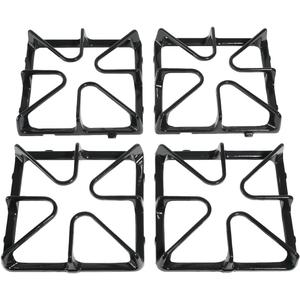 Premium WB31K10034 Gas Range Surface Burner Grates Replacement Parts For GE Stove Parts General Electric Cooktop Parts Cast Iron Gas Stove Rack, Top Burner Rack Sets 4-Pack