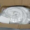 Twin Mattress Topper, 1200 GSM Viscose Derived from Bamboo Pillow-Top